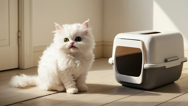 Cat Chronicles: When Fluffy Chooses the Floor Over the Box! 🐾🚽